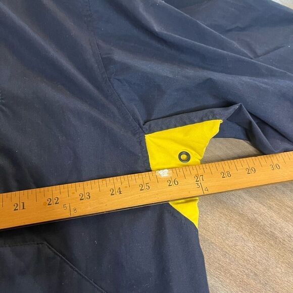 Vintage Chaps Ralph Lauren Navy Windbreaker Jacket Men XL - Picture 5 of 6